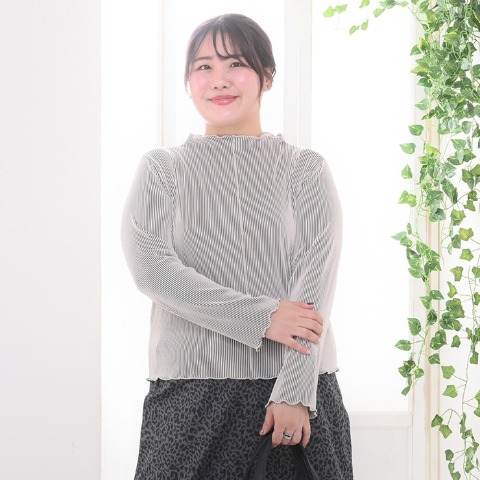 レディース　プリーツメロープルオーバー（Komachi）