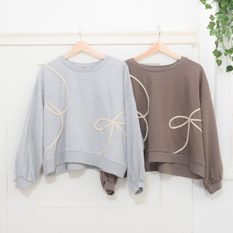 レディース　刺繍プルオーバー（Komachi）