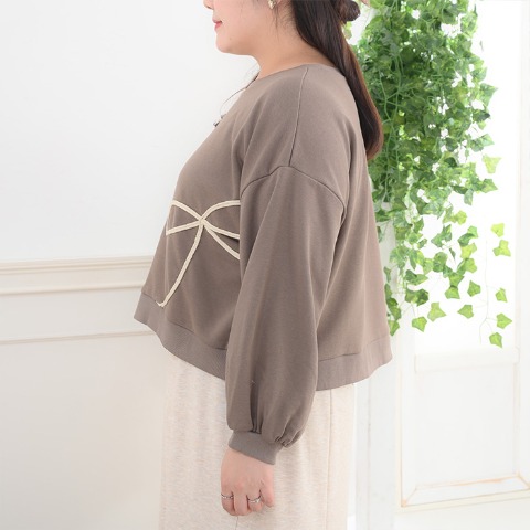 レディース　刺繍プルオーバー（Komachi）