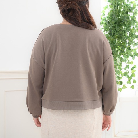 レディース　刺繍プルオーバー（Komachi）