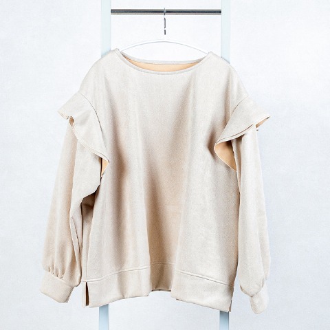 レディース　フリルプルオーバー(けいこ）