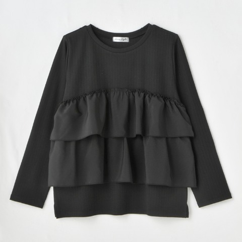 レディース　フリルプルオーバー（Hina）