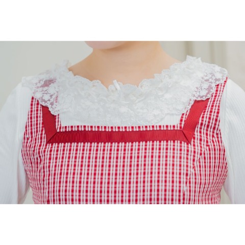 レディース　レースフリルプルオーバー(青木美沙子)