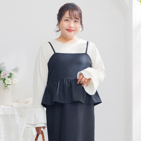 レディース　袖ボリュームプルオーバー(Hina)