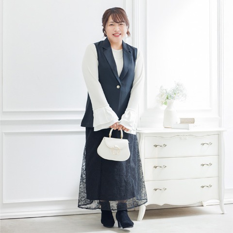 レディース　袖ボリュームプルオーバー(Hina)