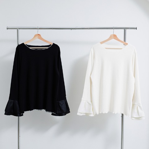 レディース　袖ボリュームプルオーバー(Hina)