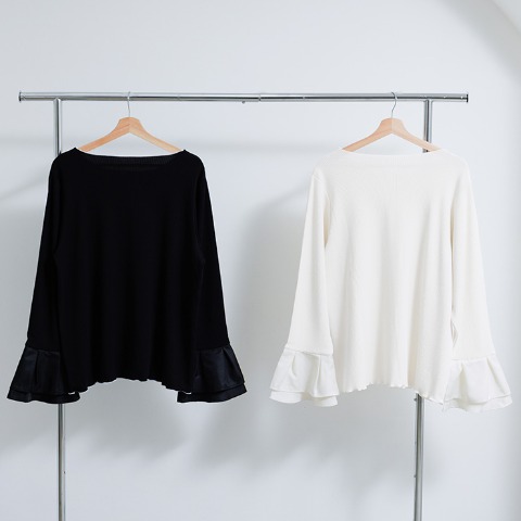 レディース　袖ボリュームプルオーバー(Hina)