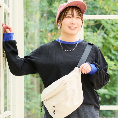 レディース　配色プルオーバー（おかだゆり）