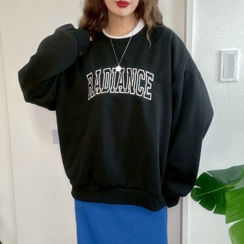 レディース　刺繍ロゴプルオーバー（NON）