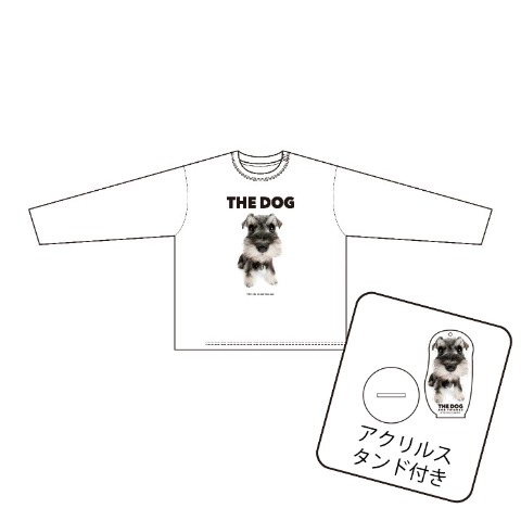 レディース　ロングTシャツ+アクリルスタンド（THE DOG AND FRIENDS）