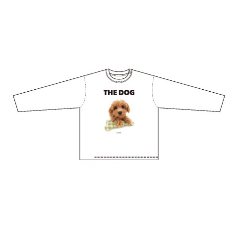 レディース　ロングTシャツ+アクリルスタンド（THE DOG AND FRIENDS）