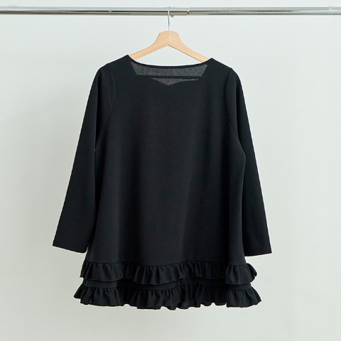 レディース　裾フリルプルオーバー（ななえ）