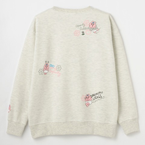 レディース　トレーナー（おぱんちゅうさぎ）