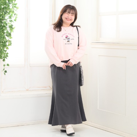 レディース　裏毛プルオーバー（yuki/Disney）