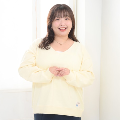 レディース　裏毛プルオーバー（yuki/Disney）