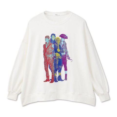 レディース　裏毛プルオーバー（アヤノダガネ/Disney/ディセンダント）