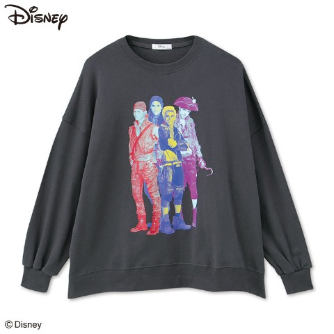 レディース　裏毛プルオーバー（アヤノダガネ/Disney/ディセンダント）