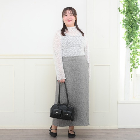 レディース　レースプルオーバー（komachi）