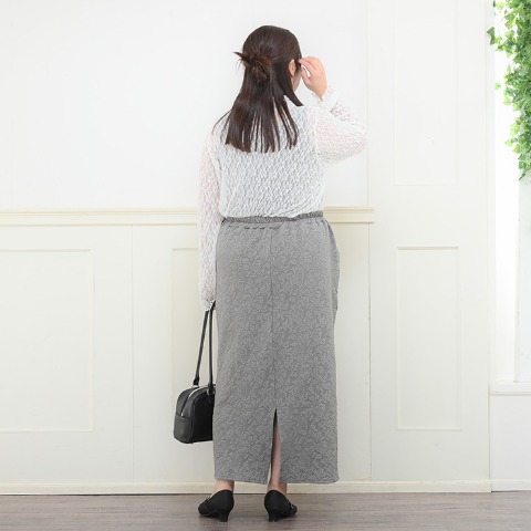 レディース　レースプルオーバー（komachi）