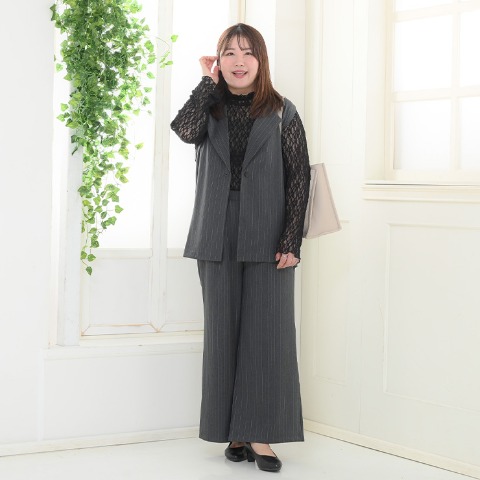 レディース　レースプルオーバー（komachi）