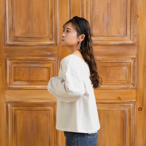 レディース　2WAYロゴプルオーバー(Taiyou)