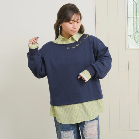 レディース　2WAYロゴプルオーバー(Taiyou)