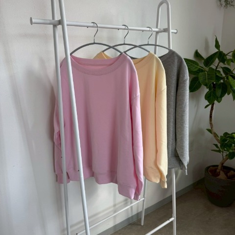 レディース　オーバーサイズボートネックプルオーバー（anna）