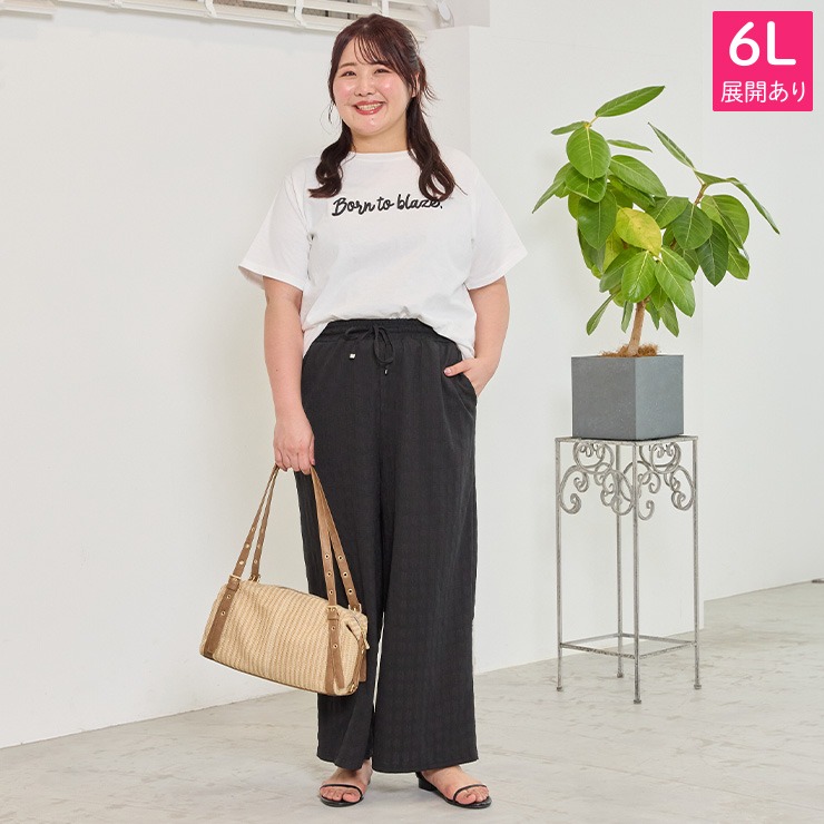 レディース ロゴ刺しゅう半袖Tシャツ（komachi） | しまむら