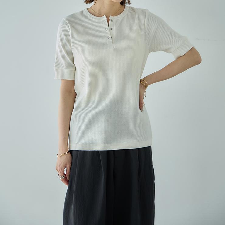 レディース ヘンリーネックプルオーバー（田中里奈） | しまむら