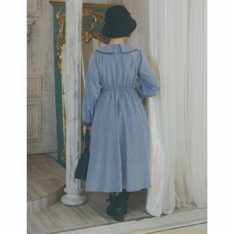 レディース　チェックワンピース（青木美沙子×NINA'S）