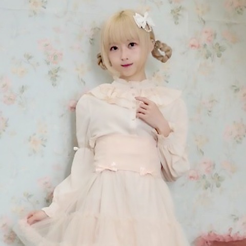 レディース　クラシカルフリルブラウス（星名桜子）