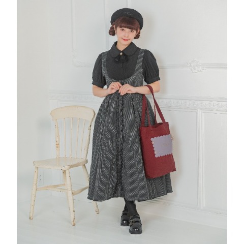 レディース　ジャボタイ付きブラウス（青木美沙子）