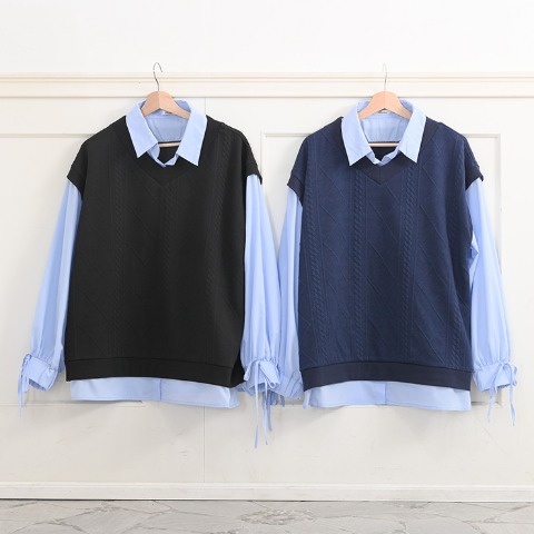 レディース　ドッキングシャツ（Komachi)