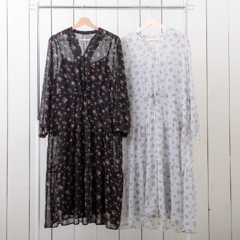 レディース　花柄ワンピース（Hina）