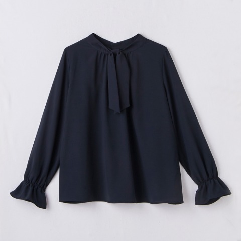 レディース　リボンボウタイブラウス（Hina）