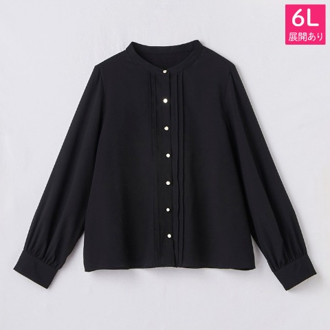 レディース　ピンタックブラウス（Hina）