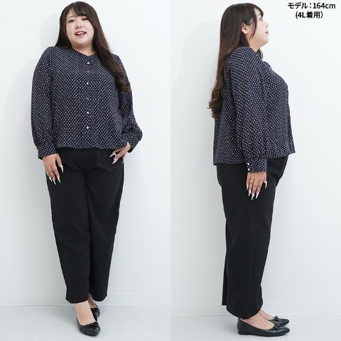 レディース　ピンタックブラウス（Hina）