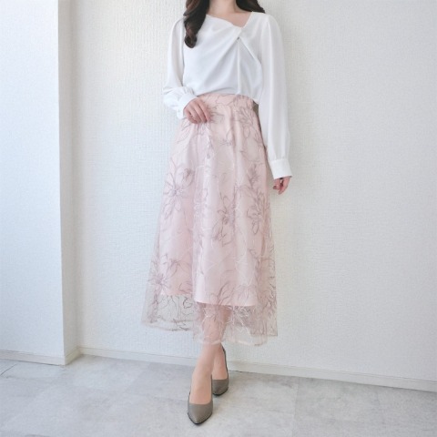 レディース　アシメツイストブラウス（Yuiko）