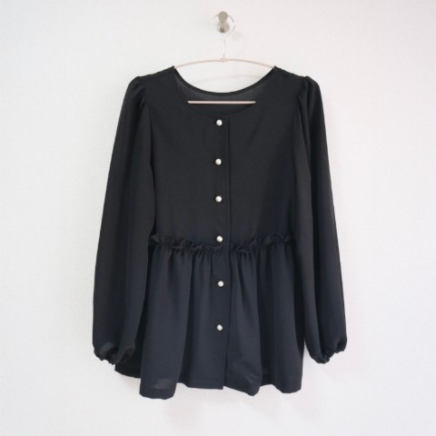 レディース　ペプラムブラウス（Yuiko）