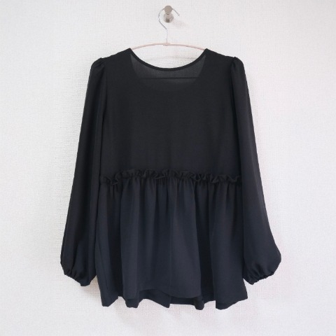 レディース　ペプラムブラウス（Yuiko）