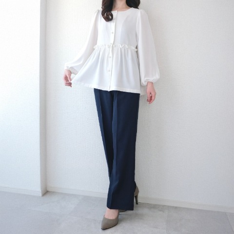 レディース　ペプラムブラウス（Yuiko）