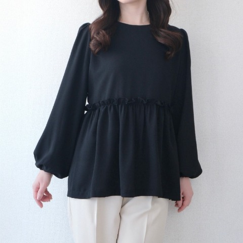 レディース　ペプラムブラウス（Yuiko）