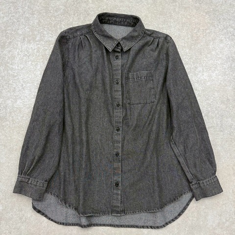 レディース　デニムシャツ（おかだゆり）