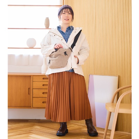 レディース　デニムシャツ（おかだゆり）