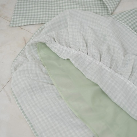 レディース　ギンガムチェックワンピース（えりか）