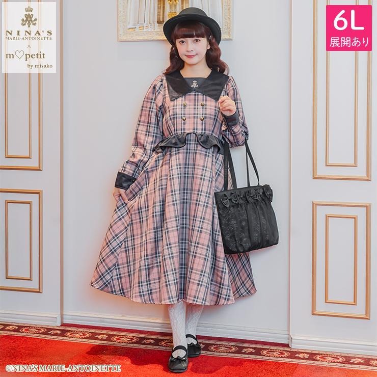 【未使用】青木美沙子コラボ　ワンピース（グレイ） レディース ワンピース（青木美沙子×ニナス） | しまむら | しまむらパーク