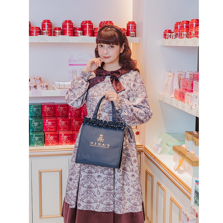 レディース トワルドジュイ柄ワンピース（青木美沙子×ニナス
