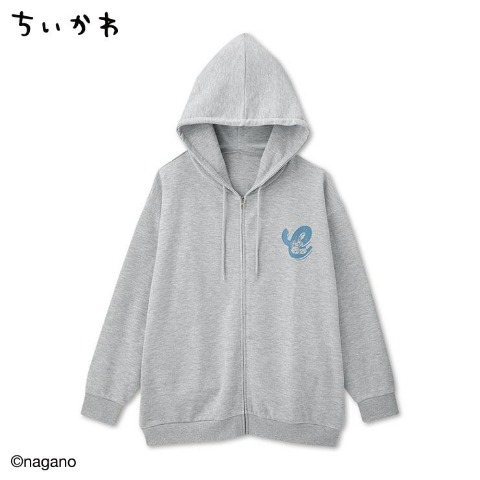 レディース　ジップパーカ（ちいかわ）
