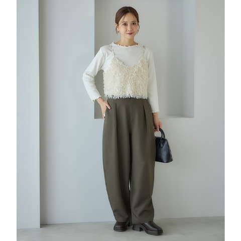 レディース　ビスチェ＋Tシャツセット(田中里奈)