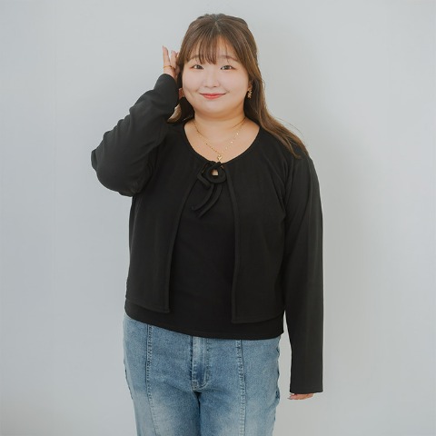 レディース　カーディガン+キャミソール（YUKI)